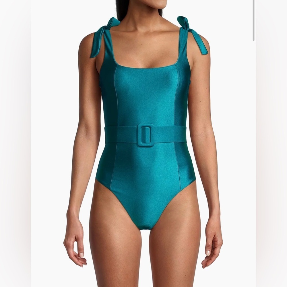 NWT Beach Riot Sydney One-Piece Swimsuit (Belt Missing) M